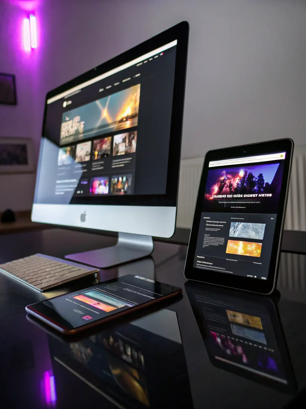 A fast-loading website with optimized images and efficient code, demonstrating quick page load times and a smooth browsing experience.