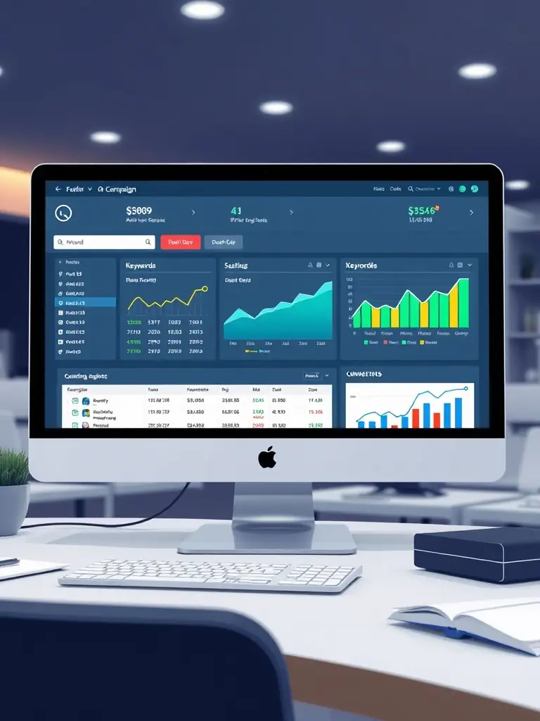 A visual representation of optimized Google Ads campaigns, highlighting improved targeting and ad performance.